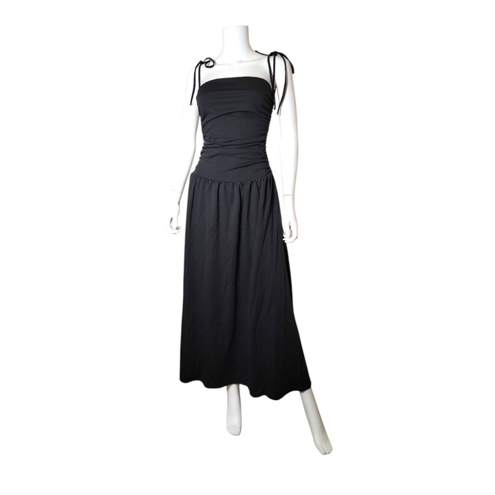 NWT $98 ALL THE WAYS REVOLVE Orelia Maxi Dress Small Black - Picture 4 of 5